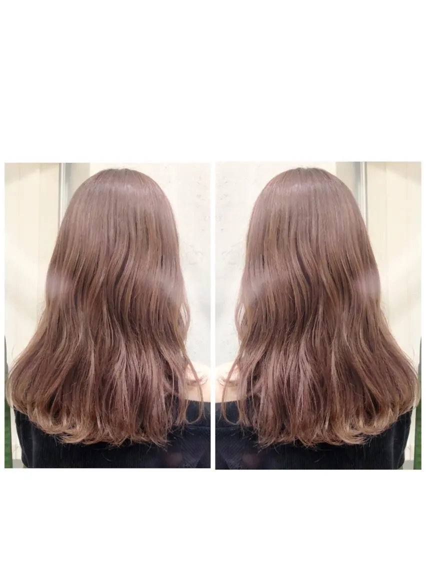ロング カラー ベージュカラー カット ヘアカラー ブリーチ/髪質改善 🍀MASAKiのヘアスタイル