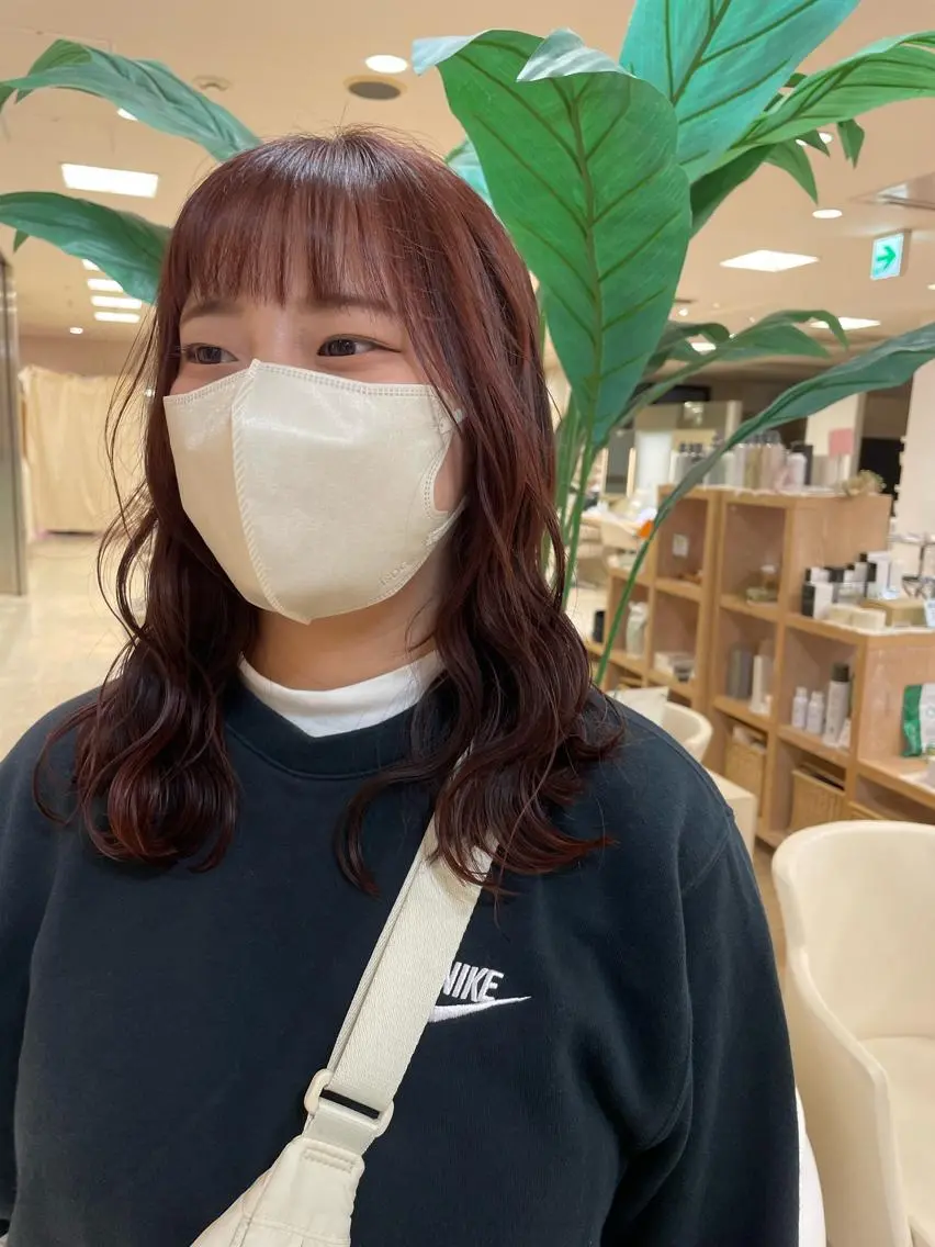 セミロング カラー ヘアカラー トリートメント ヘッドスパ ヘアセット モデル様募集中 /REIRIのヘアスタイル