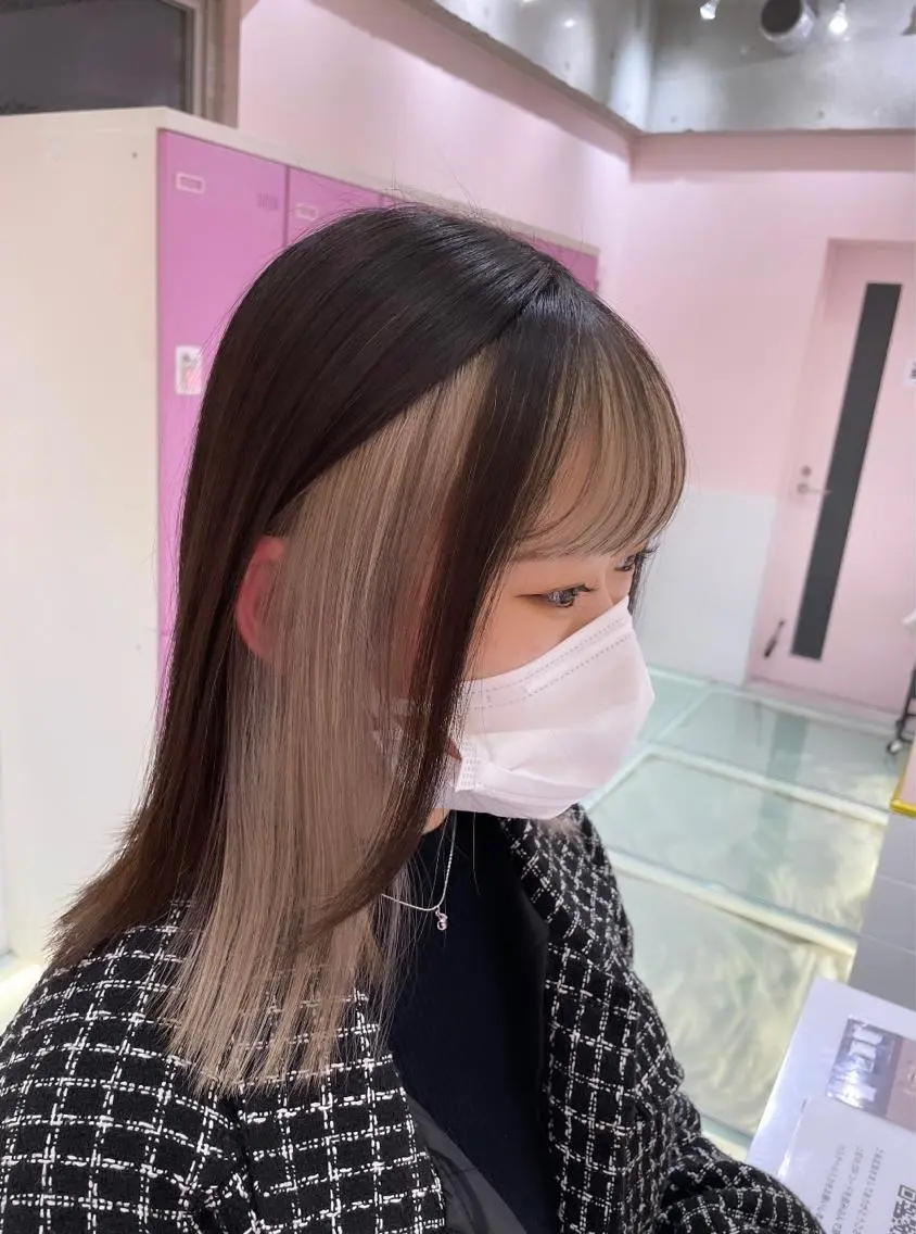 カラー カット ヘアカラー 色落ち綺麗透明感カラ /ボブ/ナカツヒカルのヘアスタイル