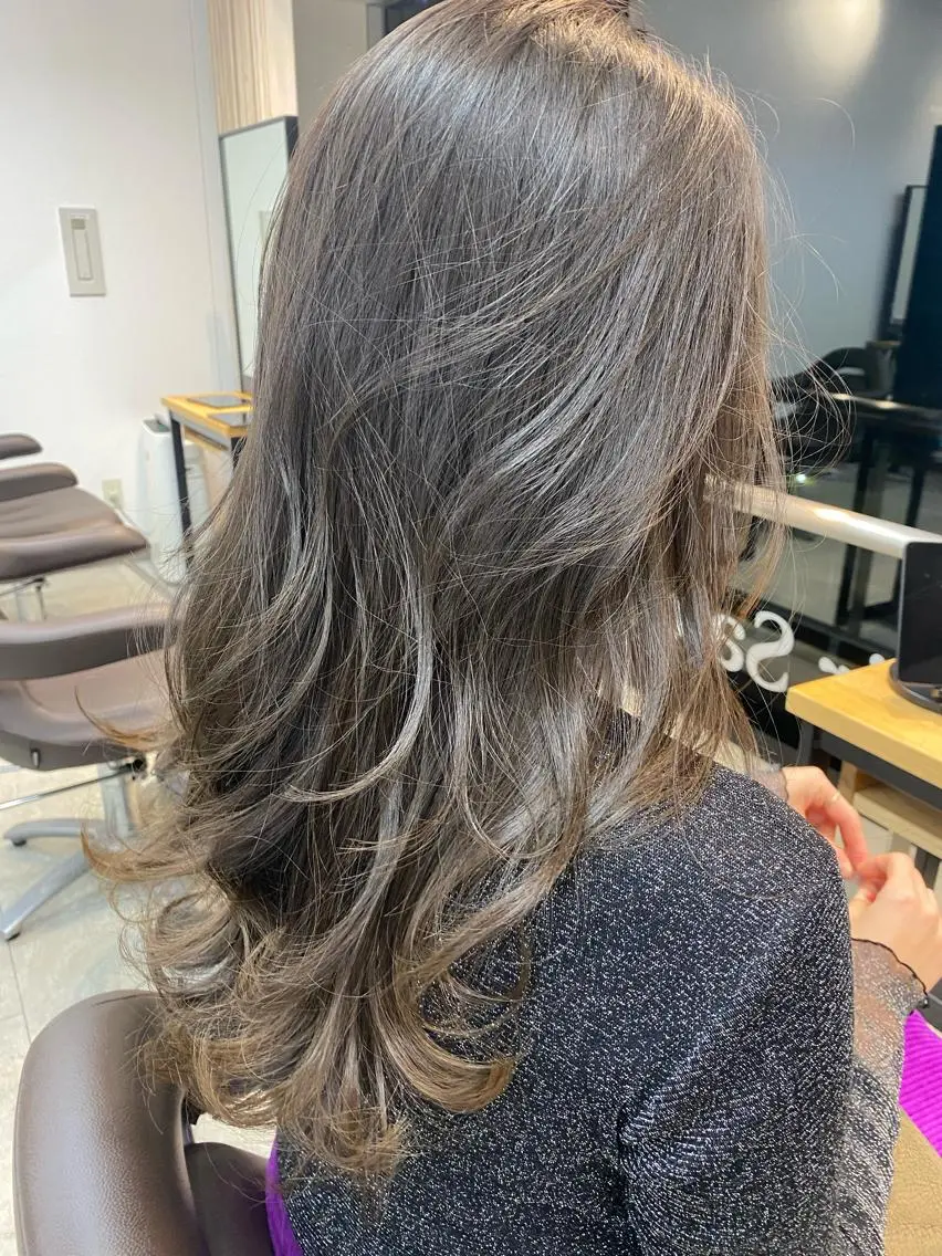 ロング 立川 allu|細谷 ションのヘアスタイル