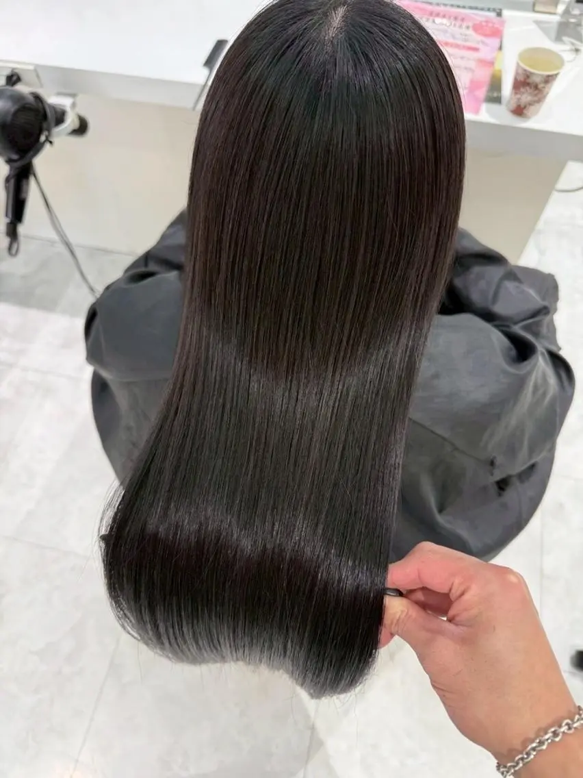 カラー ヘアカラー トリートメント 夏のトレンドヘア🤍 BABY上野のヘアスタイル
