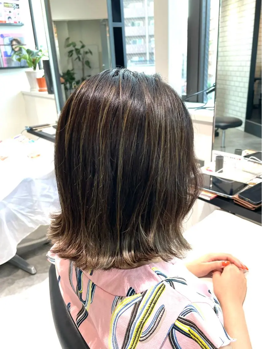 ショート カラー ハイライトカラー ハイライト ハルカ ・のヘアスタイル