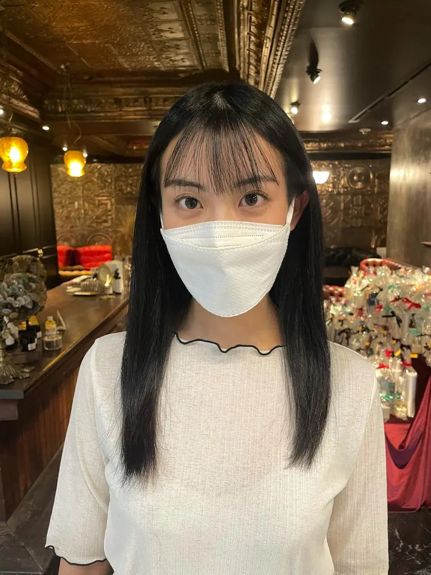 ロング ヘアアレンジ くびれレイヤー/艶 カラー　MADOKAのヘアスタイル