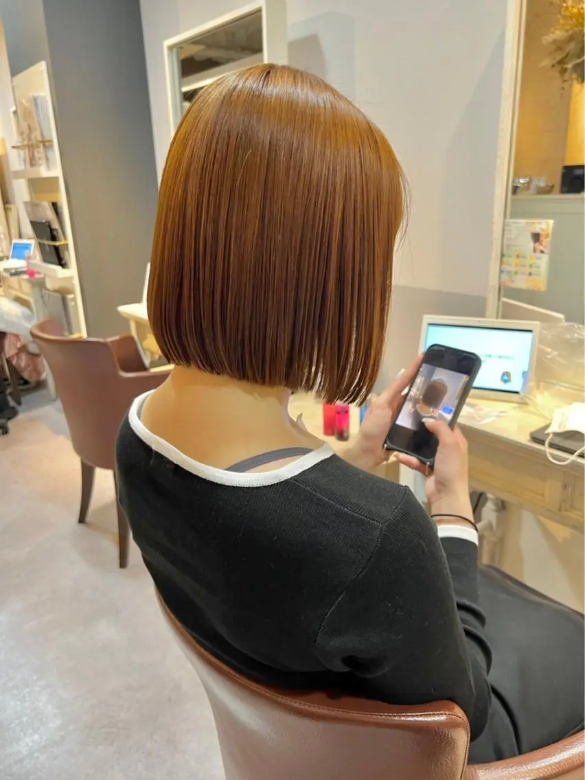 ショート カラー 重里 瑠花のヘアスタイル