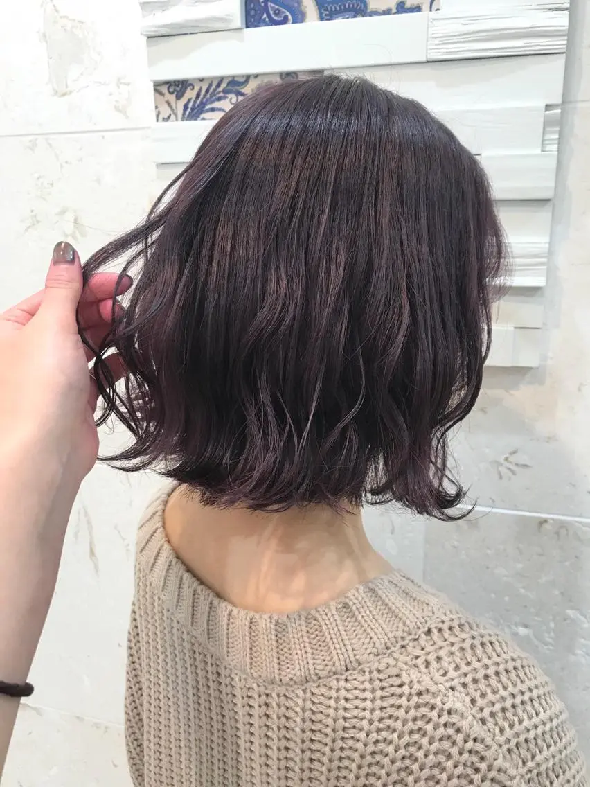 ショート カラー カット ヘアカラー トリートメント 💘カラー人気No. 1💘SAYAのヘアスタイル