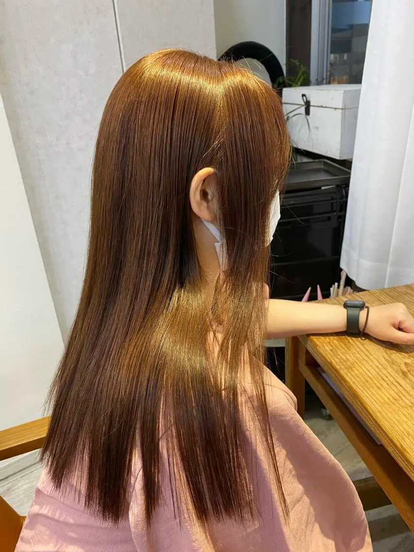 セミロング LAGOM hair 《池袋》のヘアスタイル