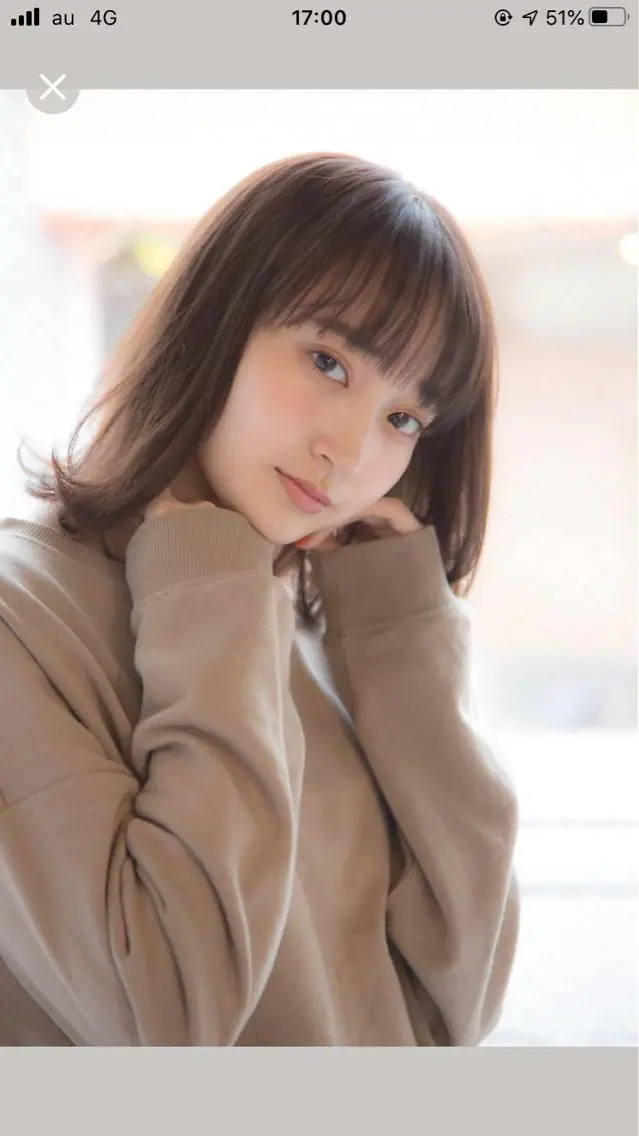 ミディアム カット 【ブリーチ縮毛矯正】 TAKUMIのヘアスタイル