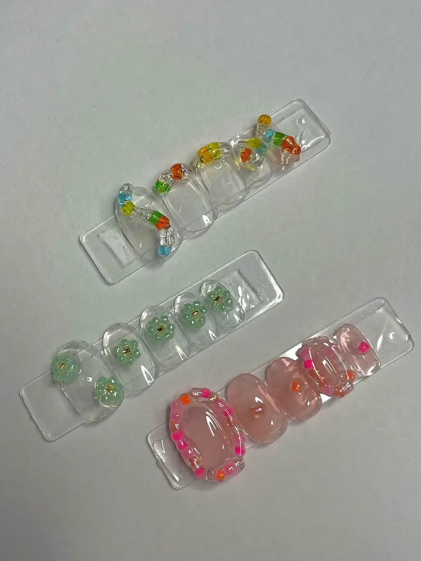 ネイル ニュアンスネイル ぷっくりネイル ショートネイル シンプルネイル 夏ネイル ハンドネイル ハンドケア Ri-e's nailのネイルデザイン