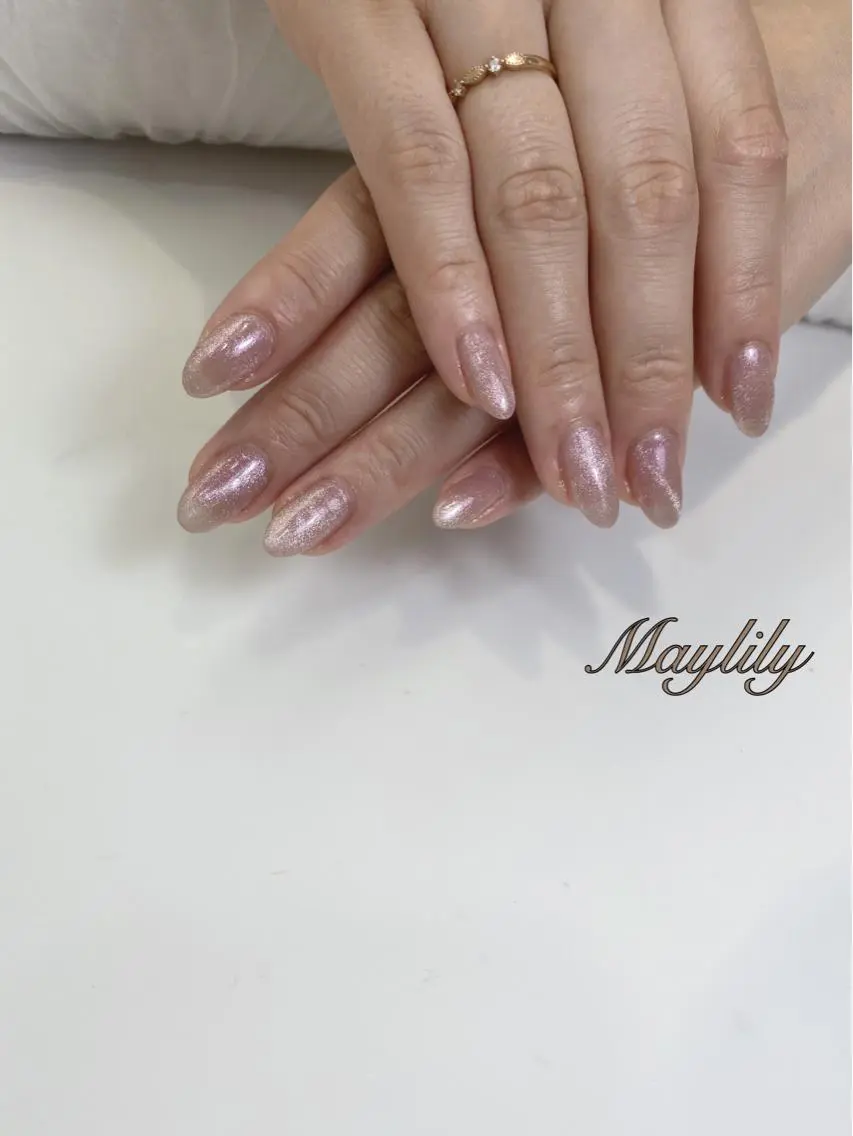 ネイル マグネットネイル ハンドネイル Nail salon Maylilyのネイルデザイン