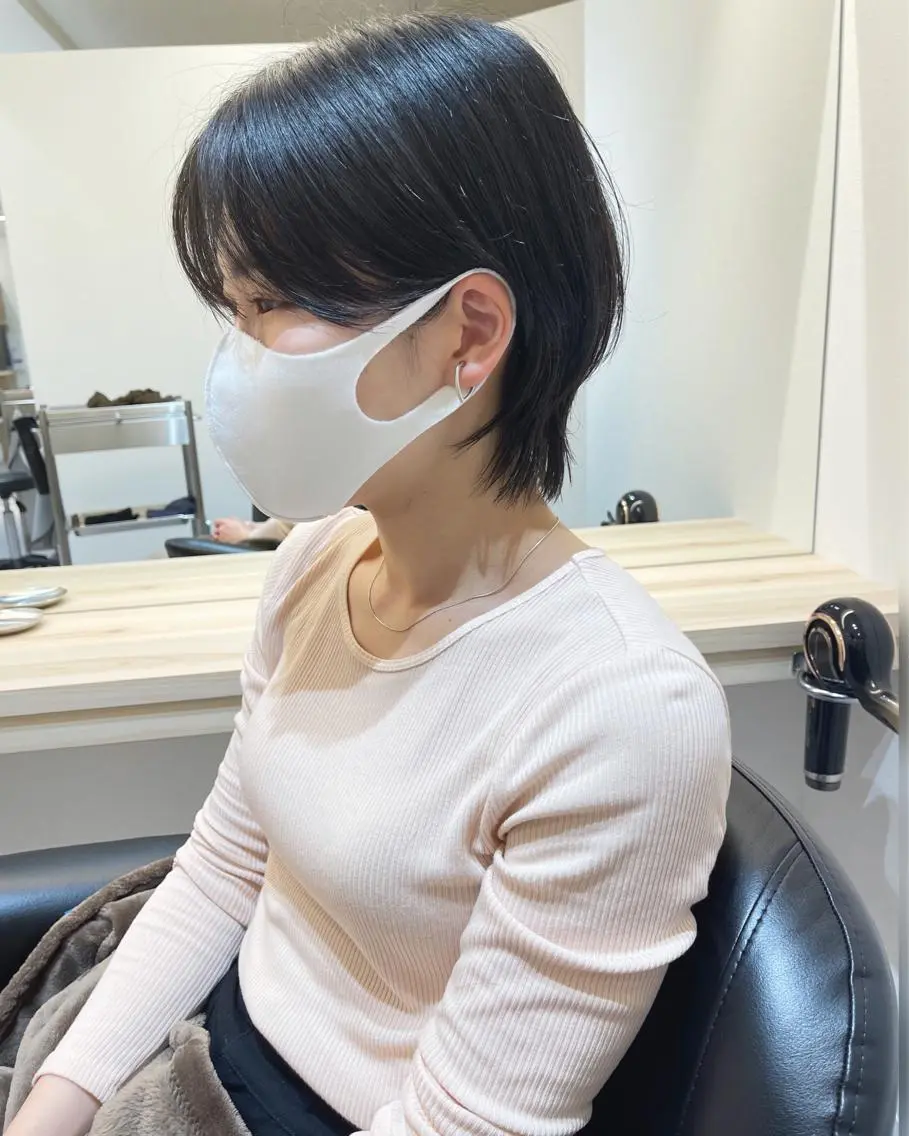 ショート ショートヘア ウルフカット 中野 恵脩のヘアスタイル