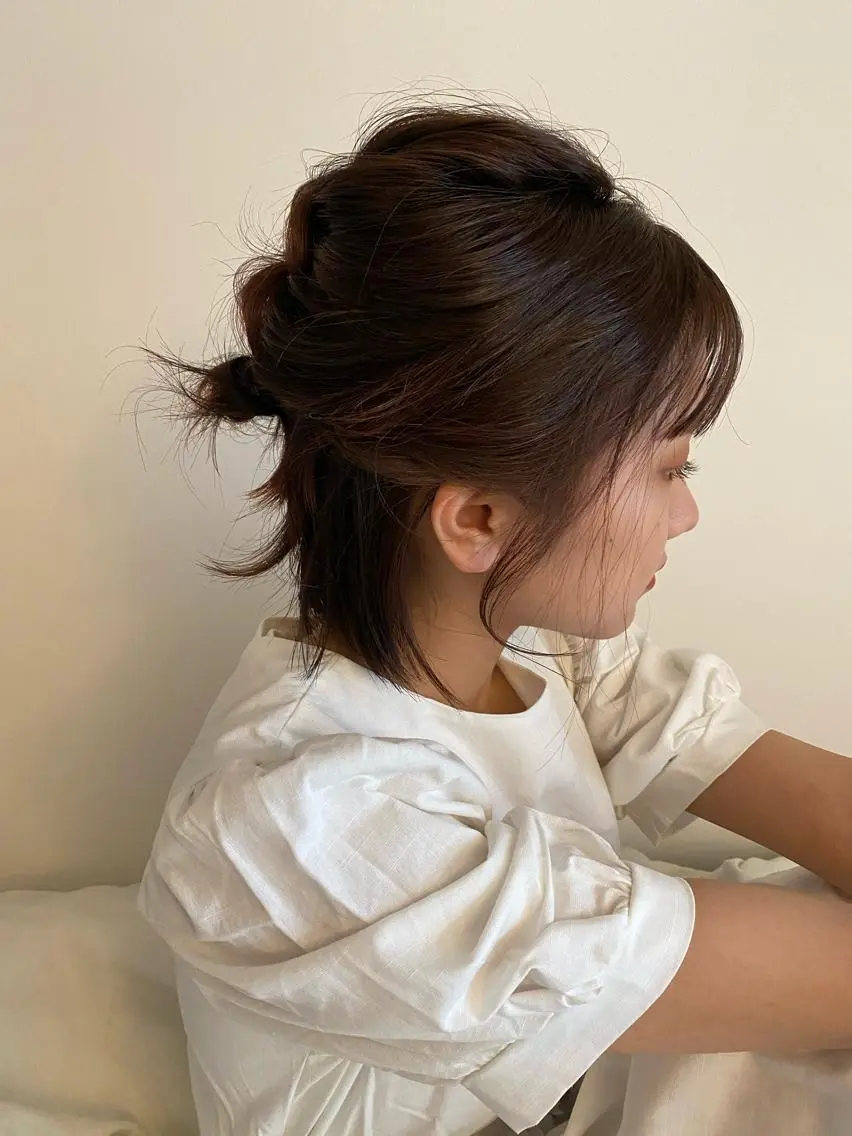 ショート ノンダメージ 🥑mikubanのヘアスタイル