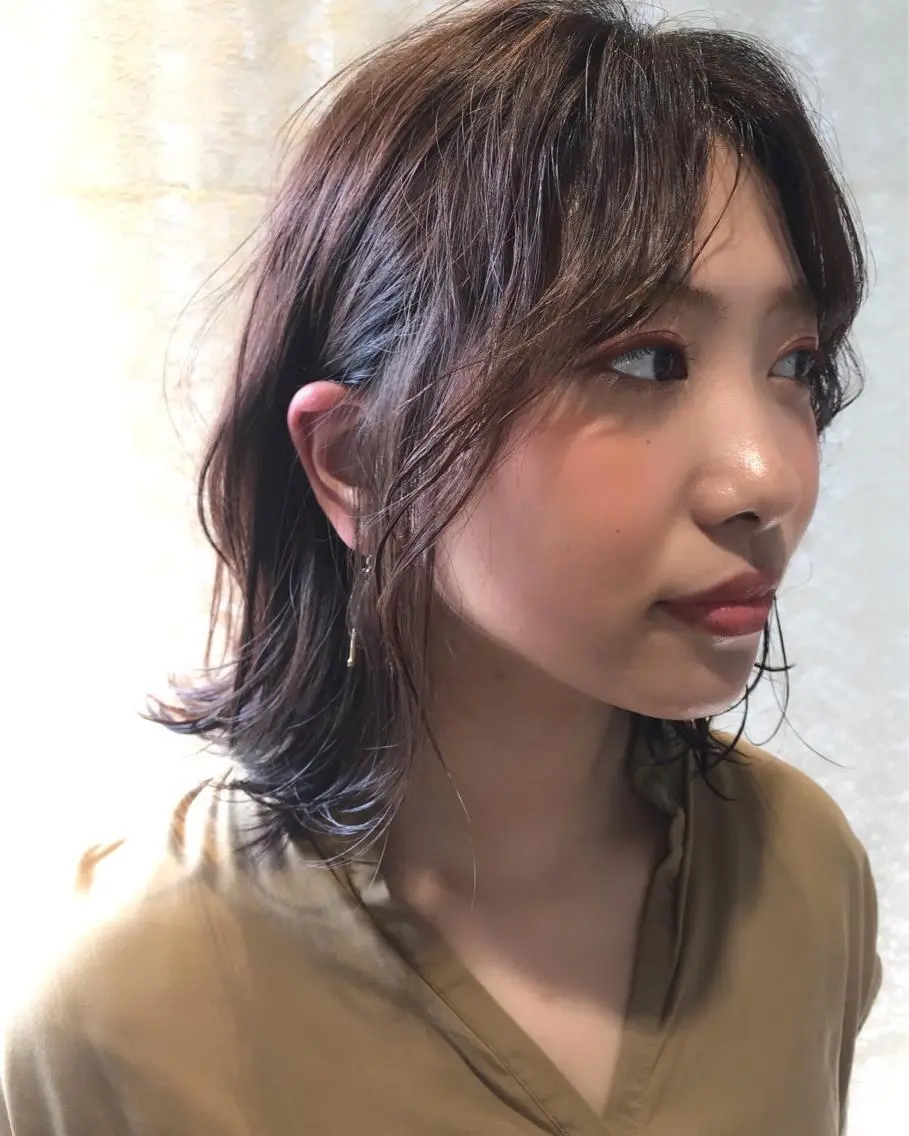 ミディアム ボブ 外ハネヘア ヒラヤマ ユウスケのヘアスタイル