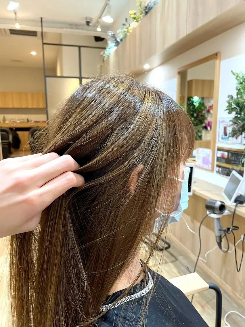 カラー ハイライトカラー 木村 魁成のヘアスタイル