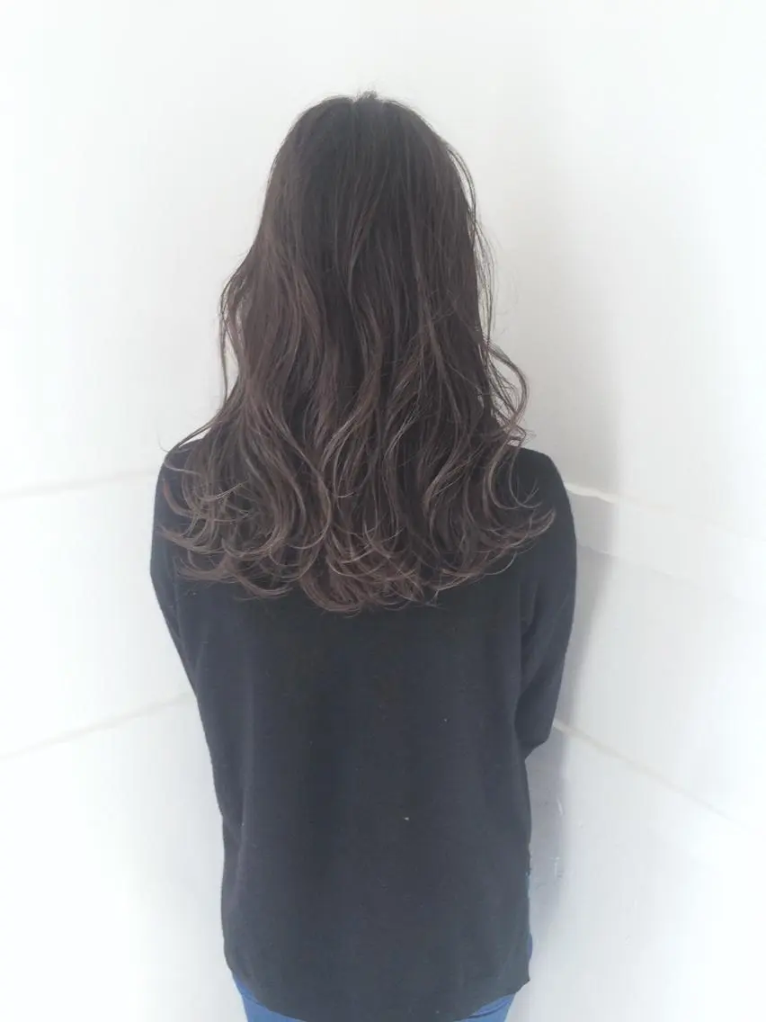 ロング カラー カット ヘアカラー トリートメント 🍀ナガヤマ ヒデアキ🍀のヘアスタイル