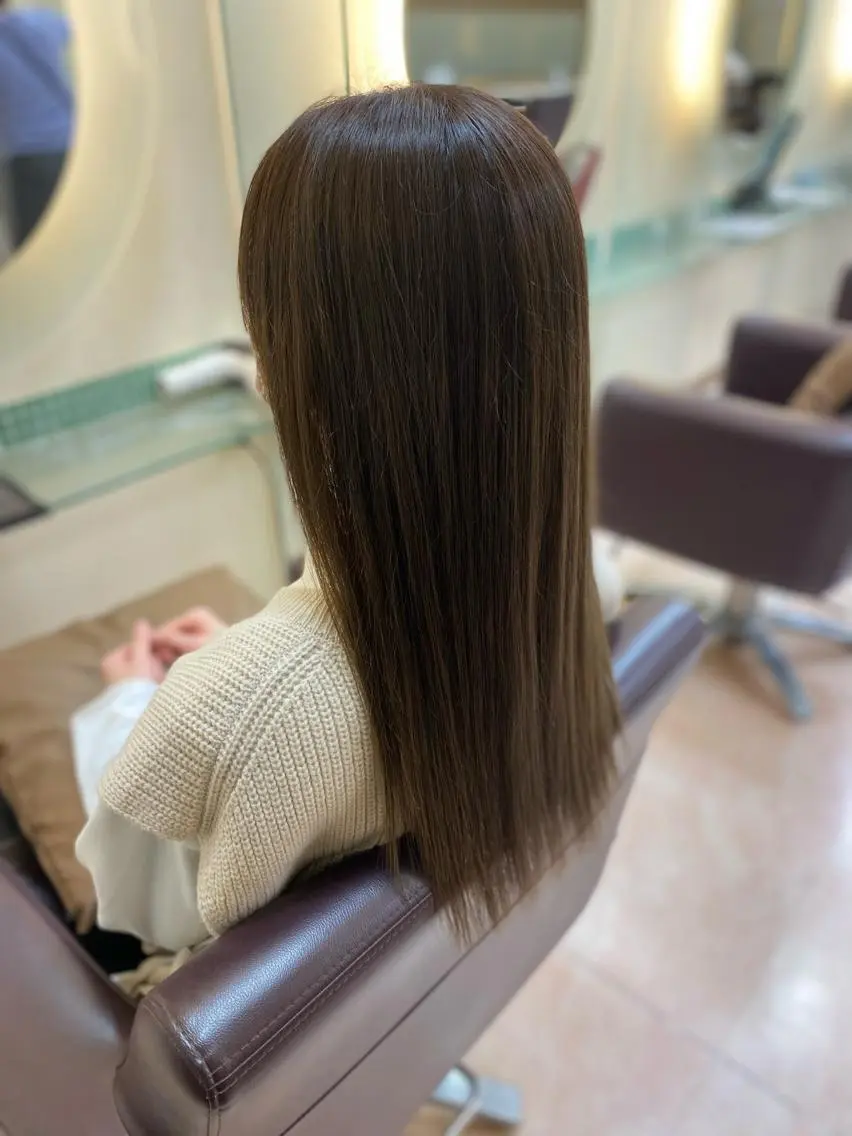 ロング トリートメント 大越 美鈴のヘアスタイル