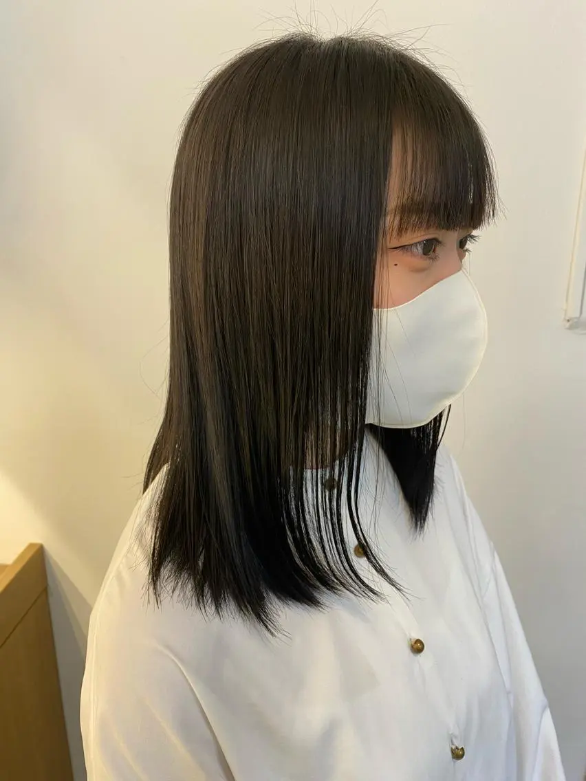 ミディアム カラー 口コミ150件超え 💬☘️笹岡航太のヘアスタイル