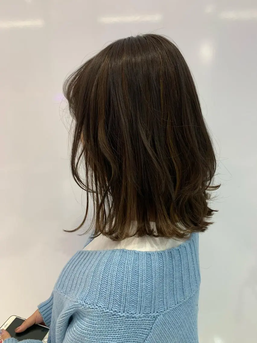 ミディアム ハッシュカット /MANAMIのヘアスタイル