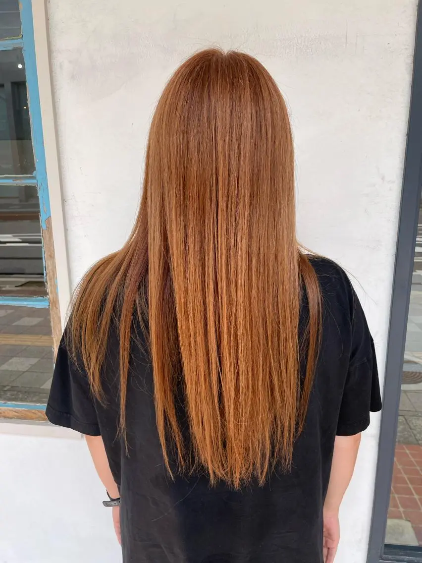 ロング カラー カット ヘアカラー トリートメント 石井 寛司のヘアスタイル