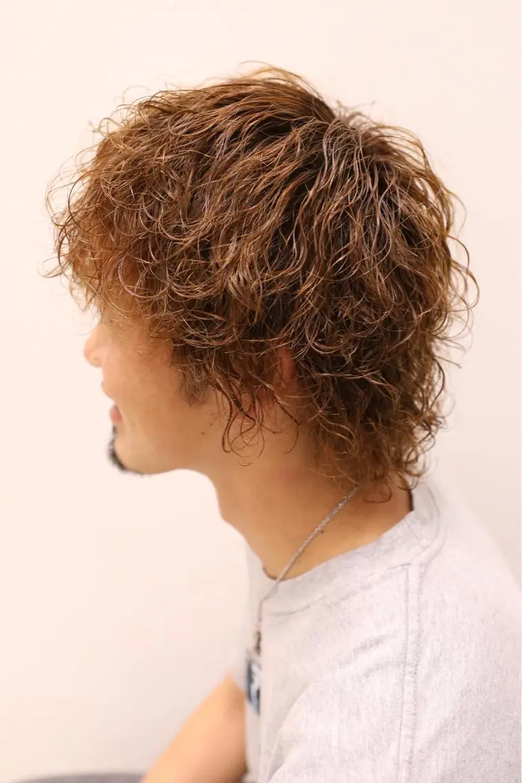 ショート カット パーマ 川田 仁のヘアスタイル
