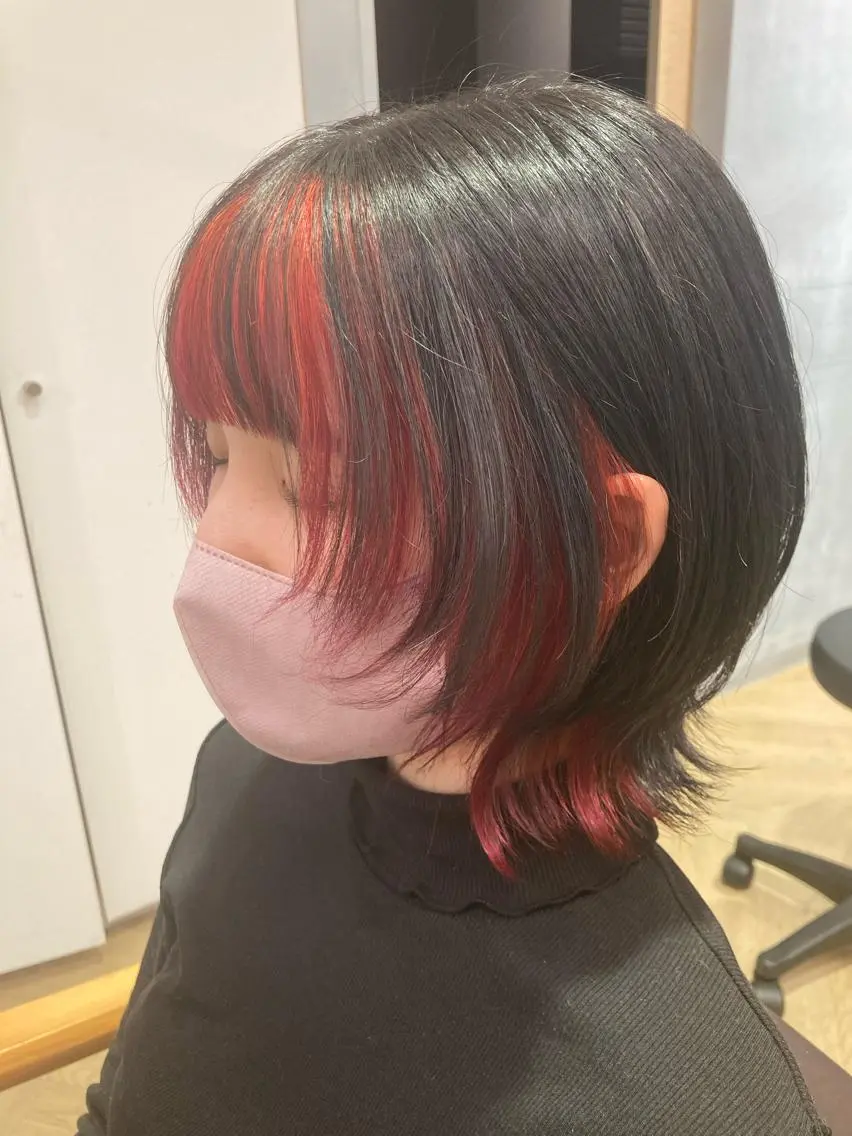 ショート カット ヘアカラー トリートメント ヘッドスパ よこつか あみのヘアスタイル