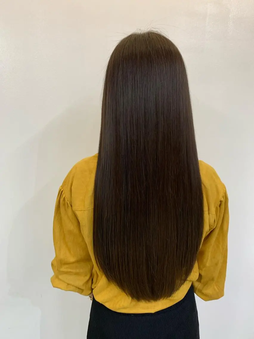 ロング カラー ブリーチ トリートメント トップ スタイリストのヘアスタイル