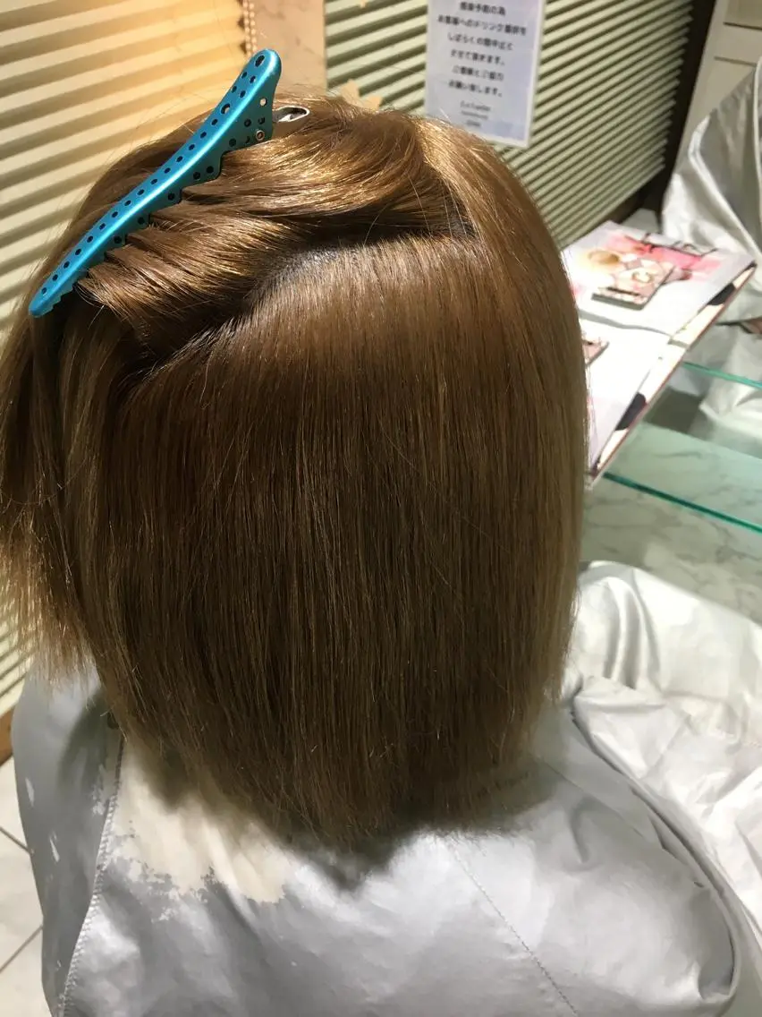 ショート 縮毛矯正 落合孝臣/新潟駅南 /髪質改善のヘアスタイル