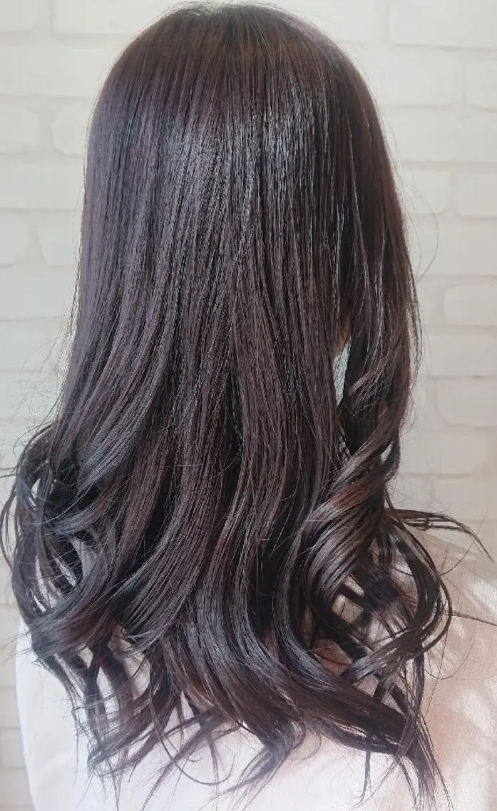 ロング カラー 戸高 裕也のヘアスタイル