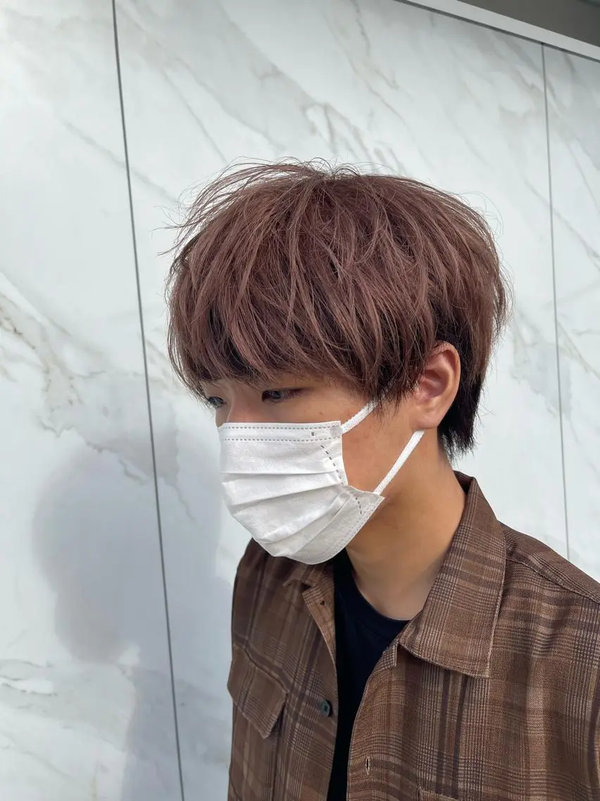 カラー メンズ 𝐑𝐲𝐮𝐤𝐢 【店長】ALEAPのヘアスタイル