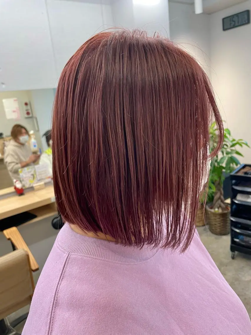 ミディアム SAEKI【ior 】北千住店ブリーチのヘアスタイル