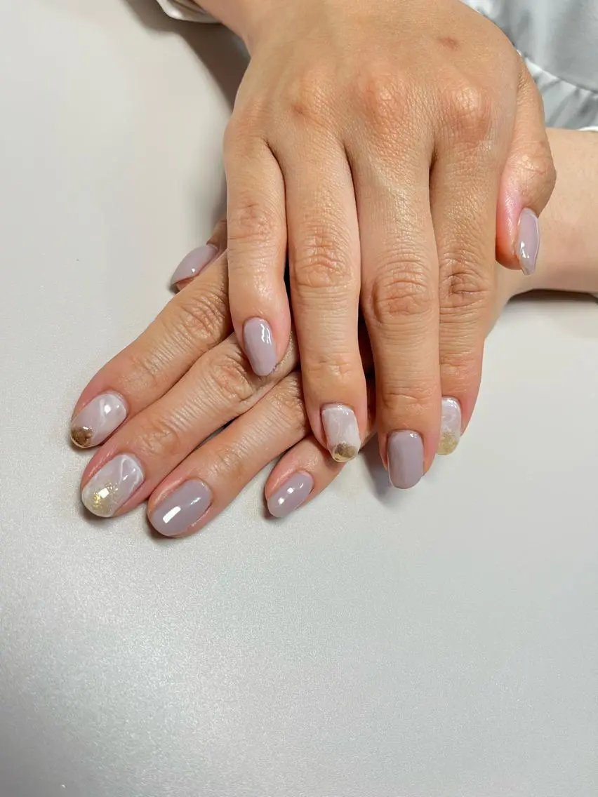 ネイル ニュアンスネイル Luxy YUKIのネイルデザイン