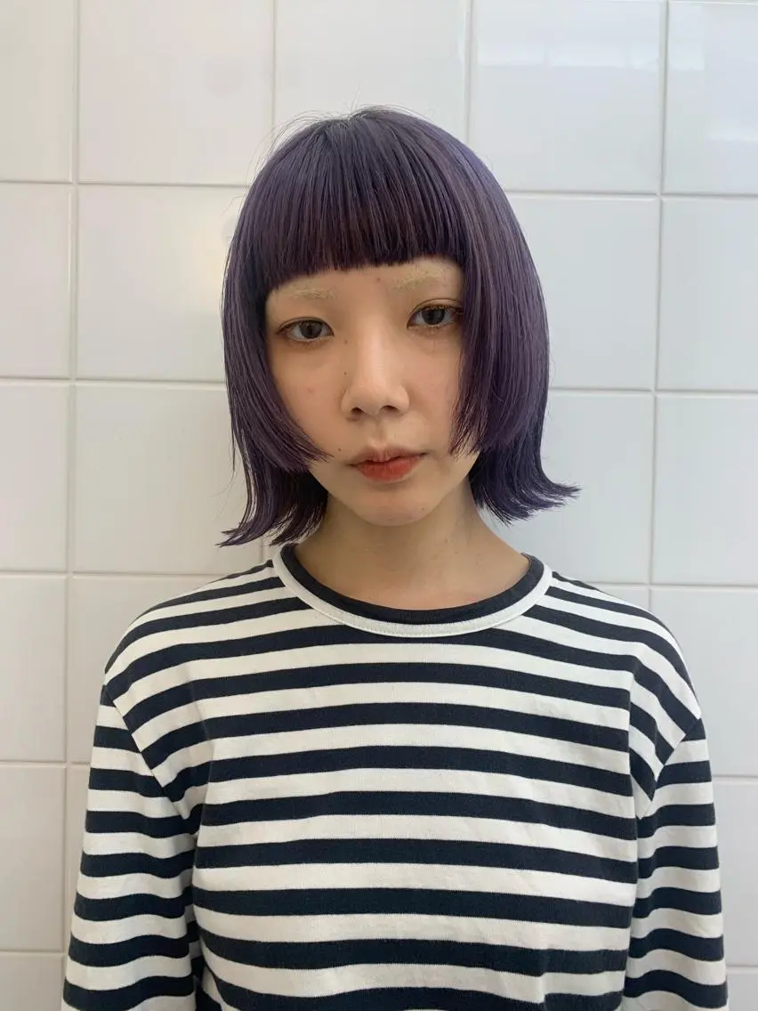 ショート カラー ヘアアレンジ カット 🧨ブリーチー×ボブ レイヤー💎じゅえるのヘアスタイル