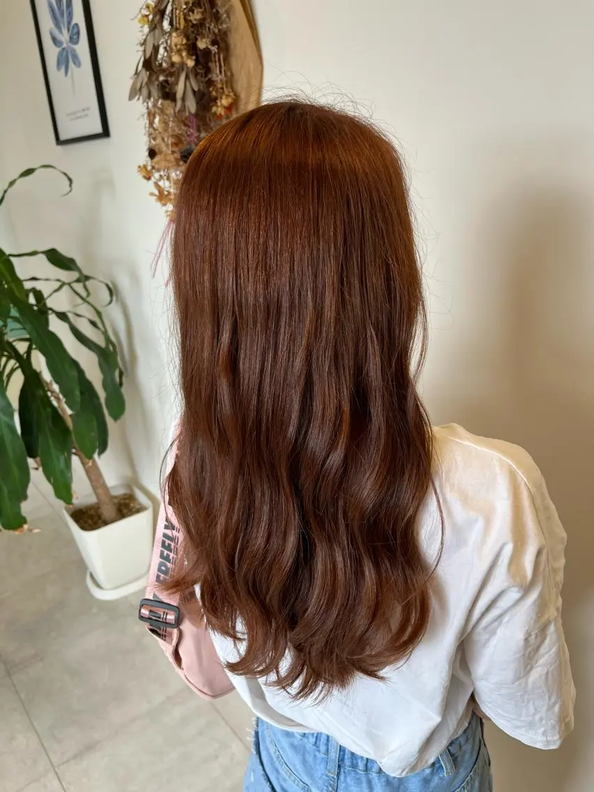 ロング カラー ヘアカラー 三上 由貴のヘアスタイル