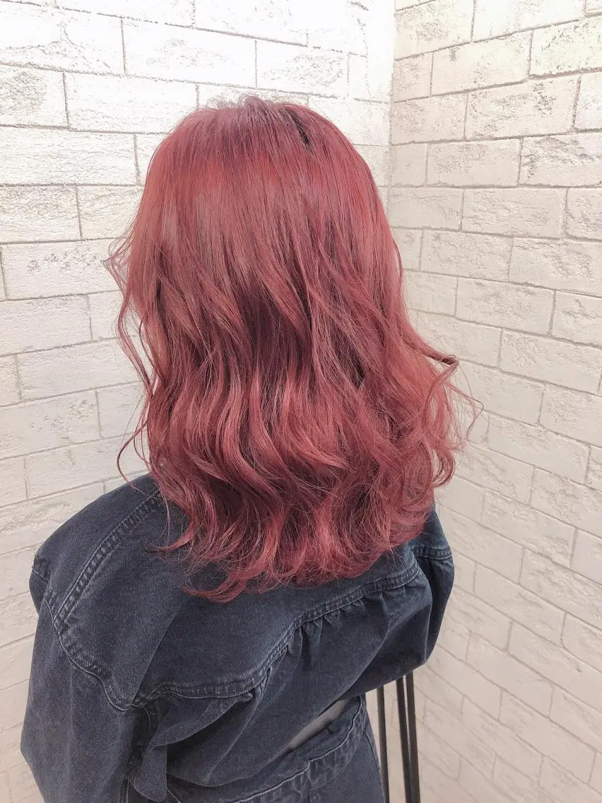 セミロング カラー ️韓国ヘア/レイヤー カット❤️Yūkaのヘアスタイル