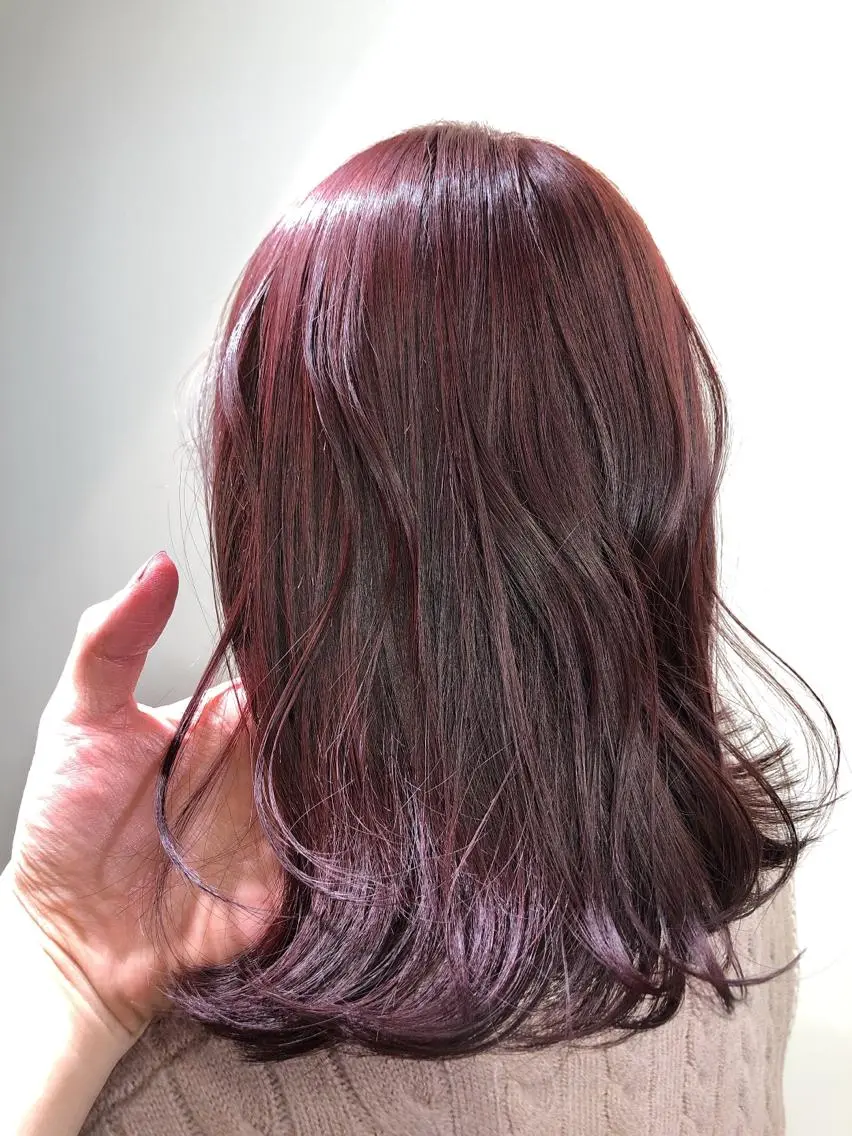 ミディアム ヘアカラー トリートメント ichikawa kaitoのヘアスタイル