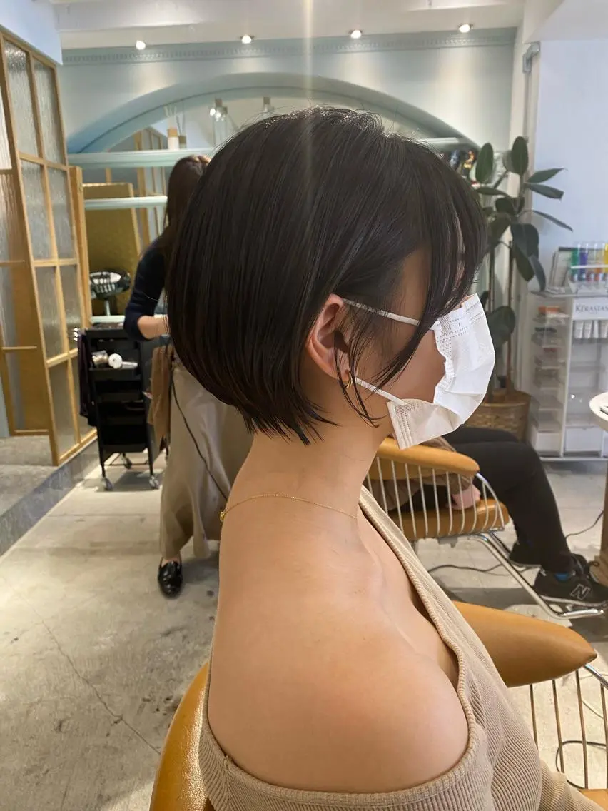 ショート 髪質改善レイヤー/ ボブたんの翔太のヘアスタイル