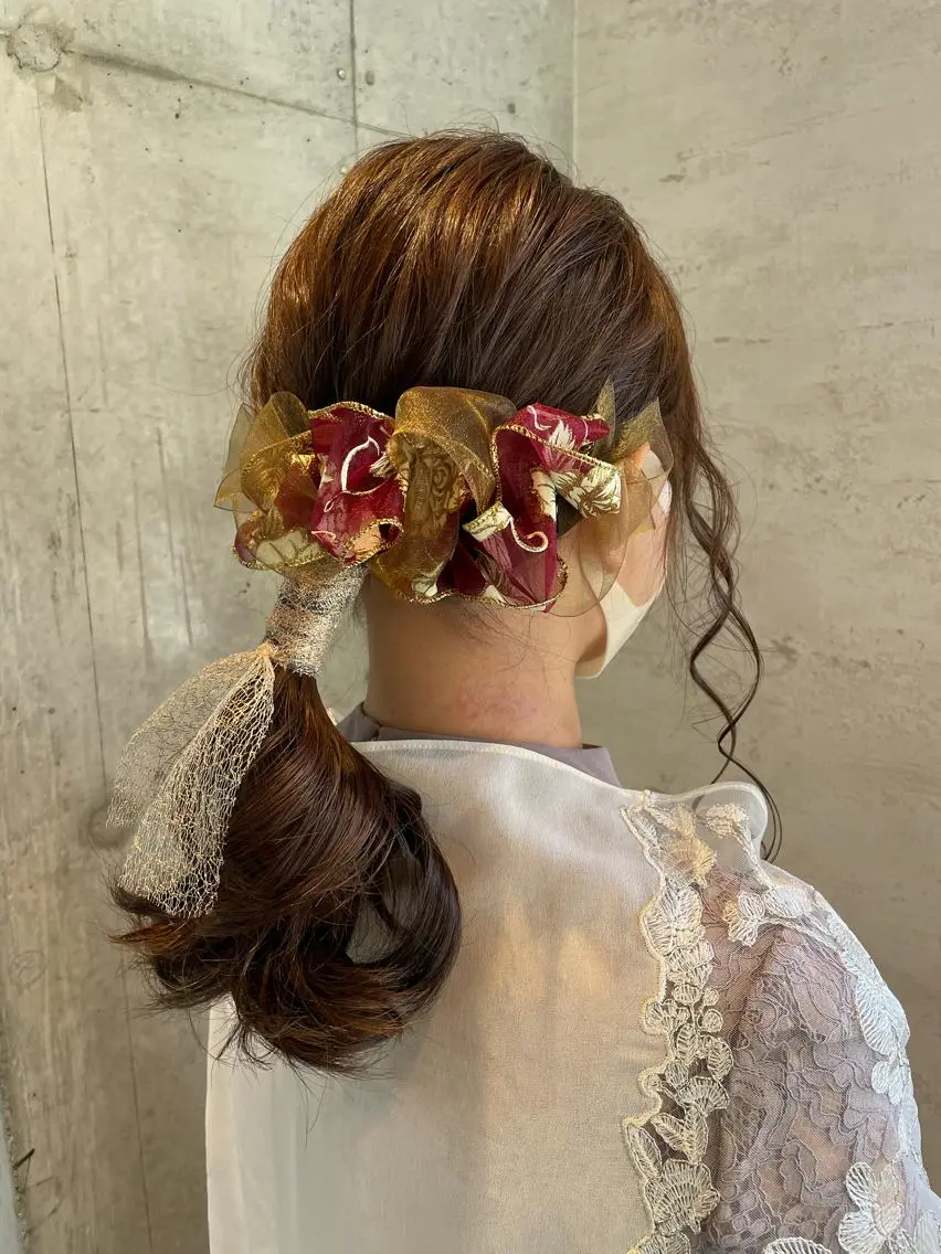 ヘアアレンジ 🎀ヘアセット/艶髪 /はやしほのか🎀のヘアスタイル