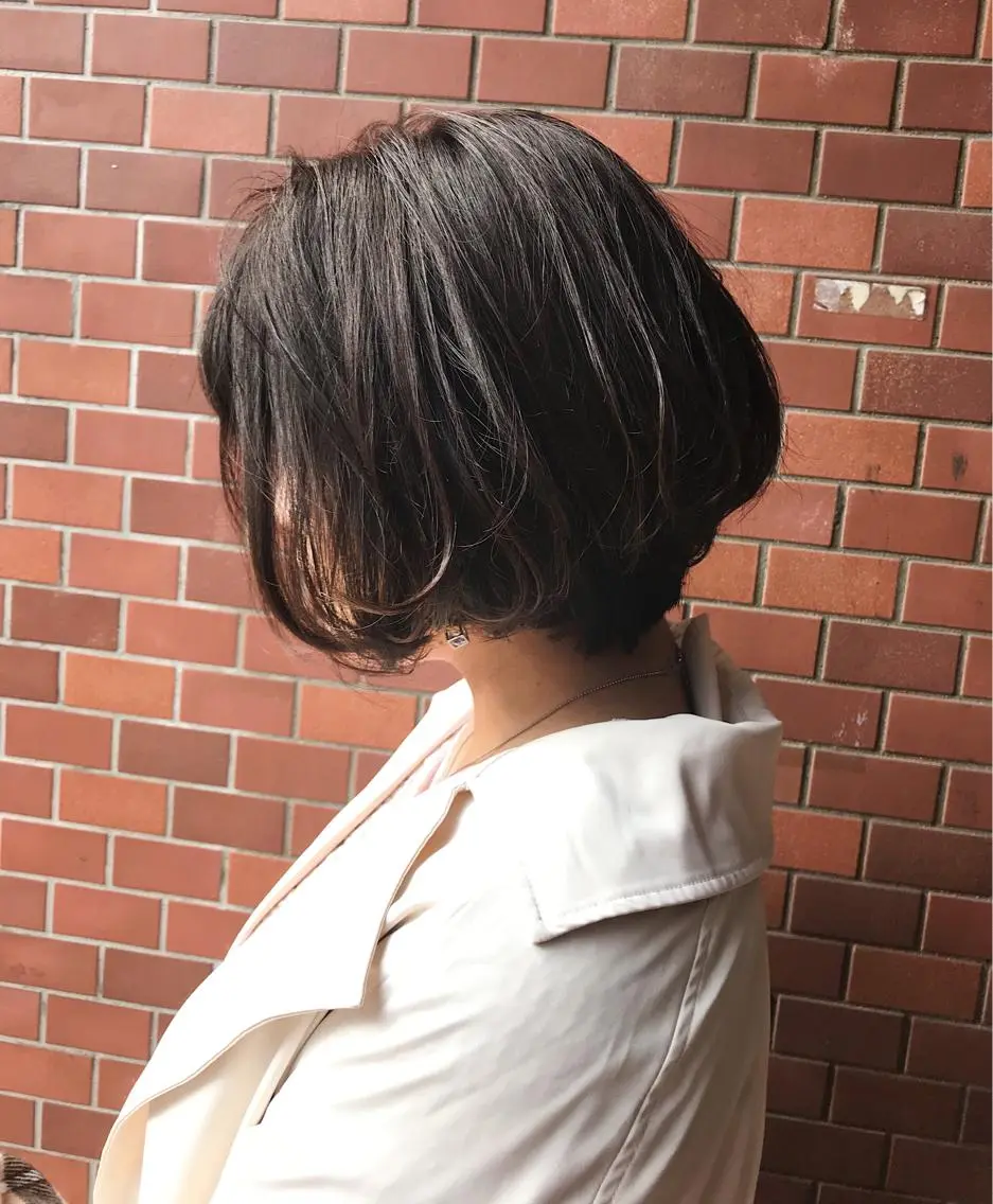 ショート ショートボブ ボブ ショートヘア 丹羽大喜 縮毛矯正/美髪矯正のヘアスタイル