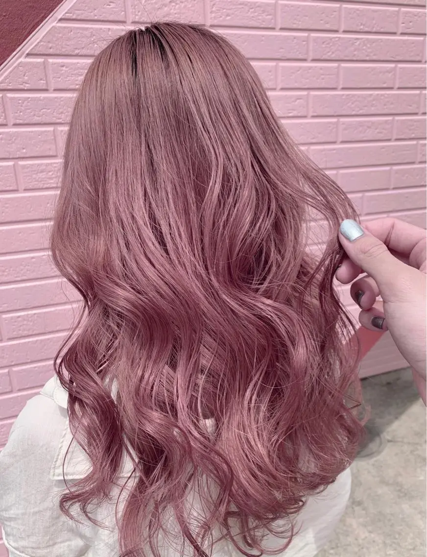 ロング カラー ブリーチ HAREru. モデル募集【戸塚】のヘアスタイル