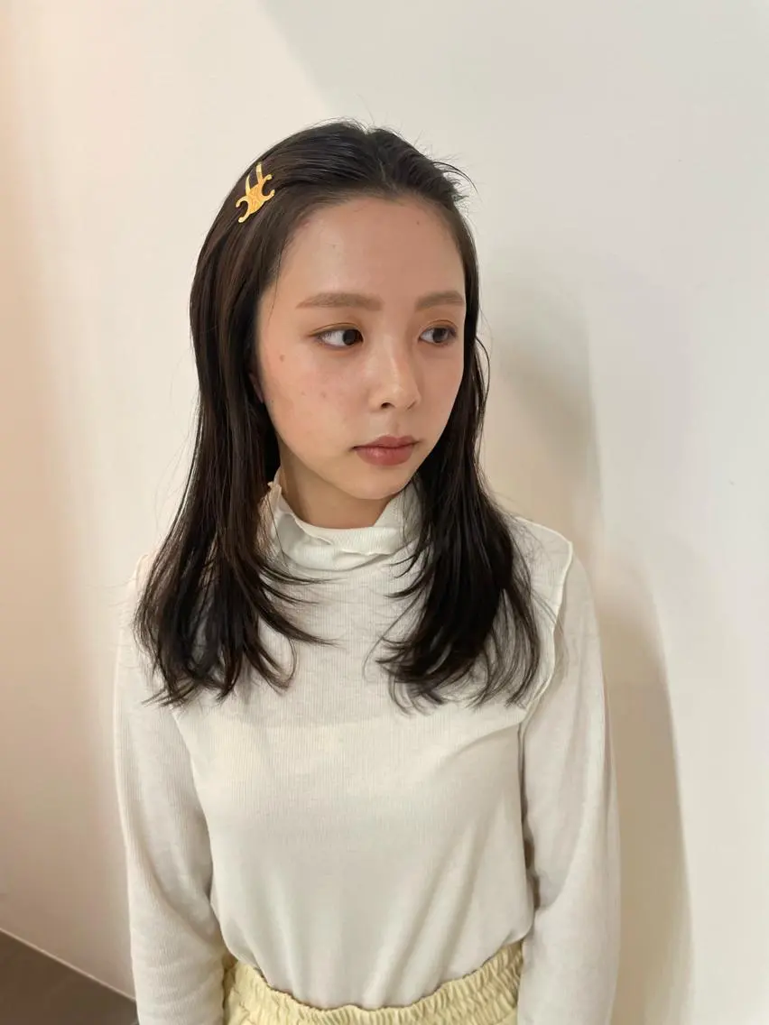 ロング カラー キッズ レイヤーカット カット ヘアカラー トリートメント オトナヘア🌸 harukaのヘアスタイル