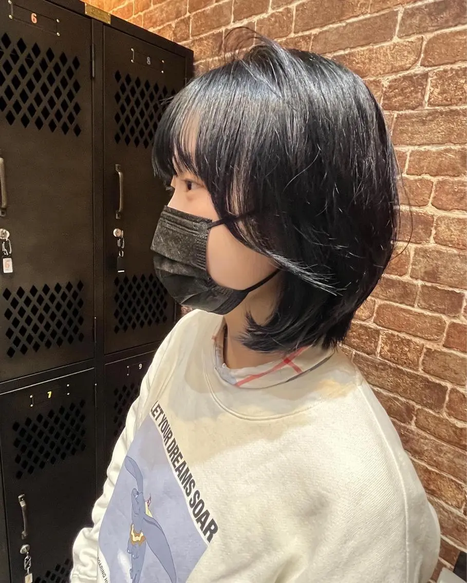 ミディアム カラー パーマ ヘアアレンジ メンズ キッズ ネイル マツエク・マツパ アイブロウ メンズブリーチ メンズハイライト メンズインナーカラー メンズ韓国風 ブリーチ 久木原 ゆりのヘアスタイル