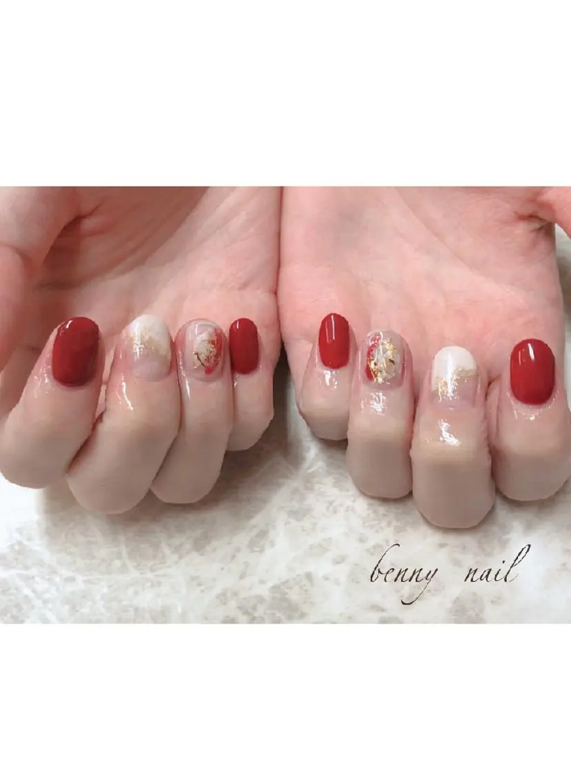 ネイル 最終受付23時半 benny nailのネイルデザイン