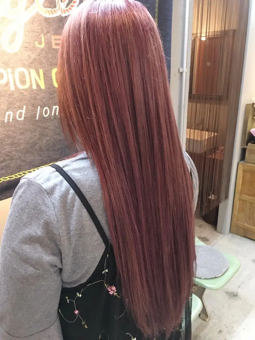 ロング カラー 代表 中島貴志のヘアスタイル