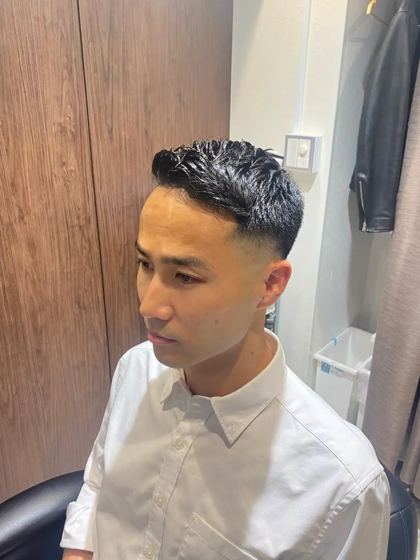 ショート 小野 大輔のヘアスタイル