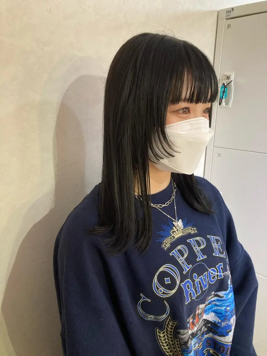 ロング カラー 韓国風ヘア ウルフカット 🌸髪質改善特化🌸 店長 ゆうやのヘアスタイル