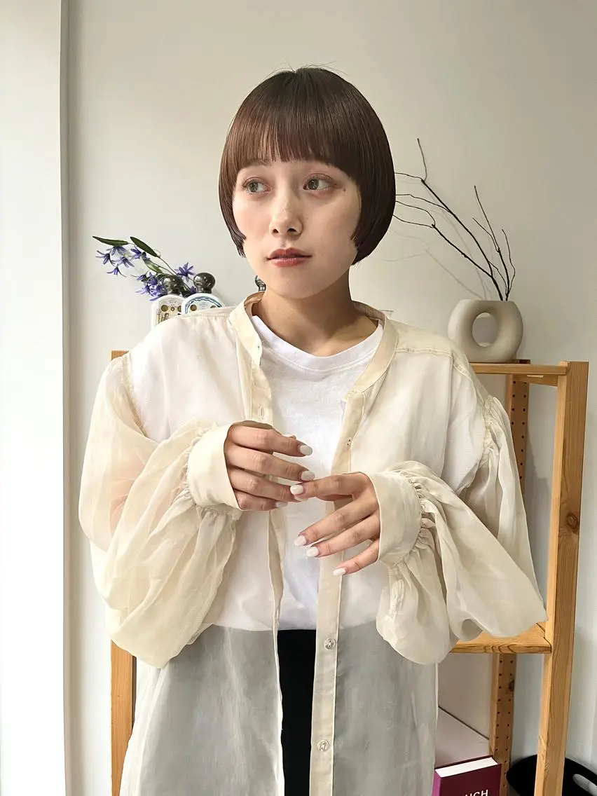 ショート 加藤 悠真のヘアスタイル