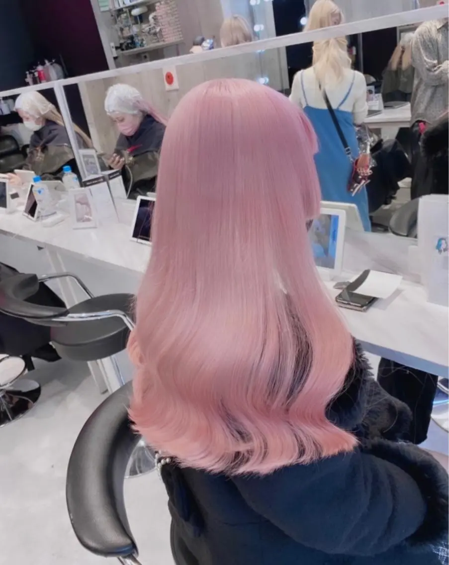 ロング カラー パーマ ヘアアレンジ メンズ キッズ ネイル マツエク・マツパ アイブロウ メンズバレイヤージュ メンズブリーチ メンズハイライト メンズハイトーン メンズインナーカラー ヘアカラー トリートメント 💖オタク美容師 ꒰ঌ♡モモ♡໒꒱のヘアスタイル