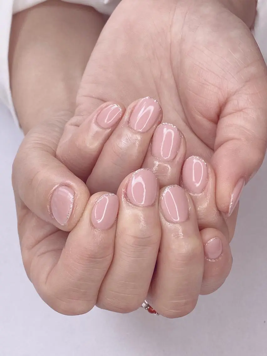 ネイル ラメ(グリッター) ハンドネイル Ｎail Ｓalon ertiのネイルデザイン
