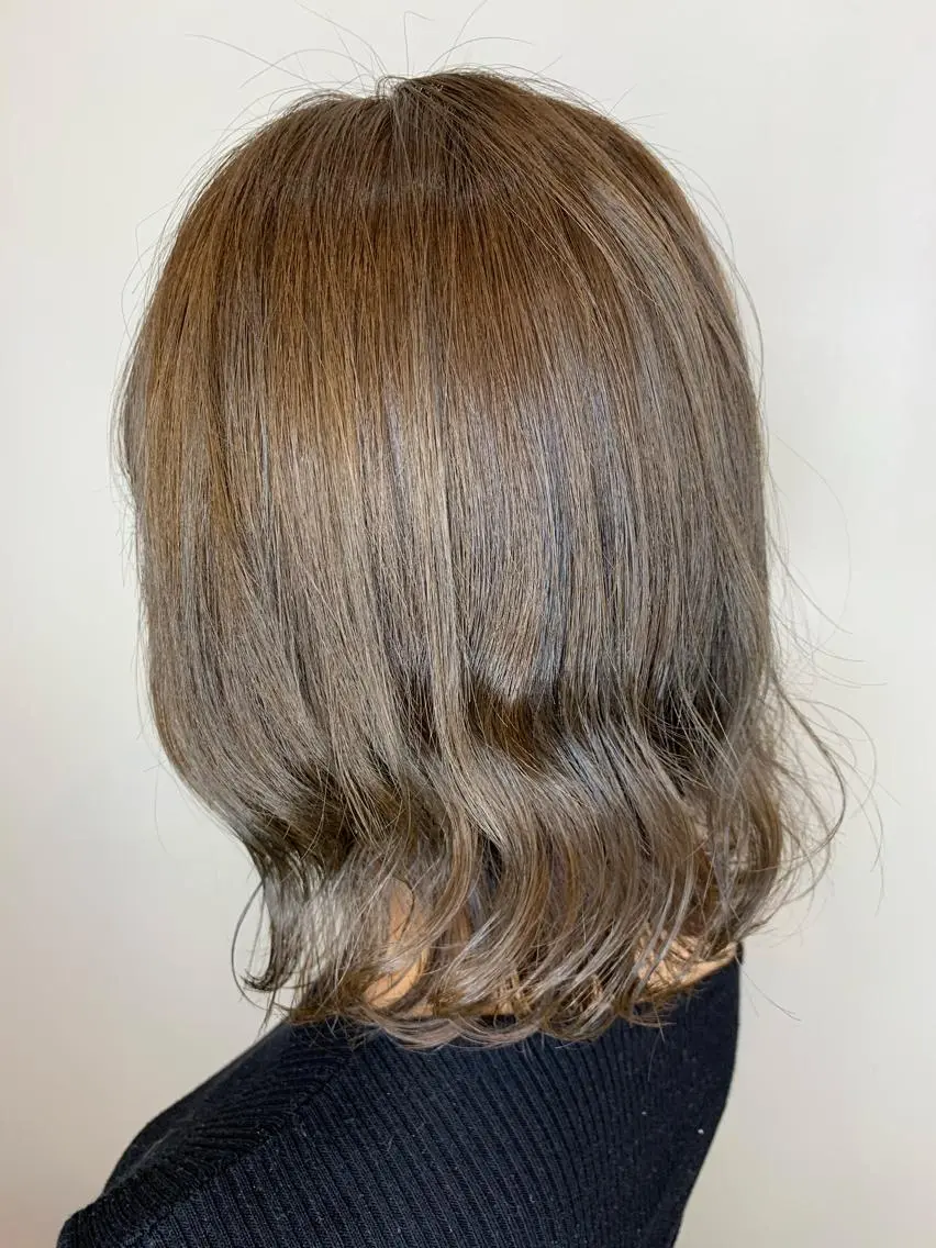 ミディアム パーマ FLAGS YAMATOのヘアスタイル