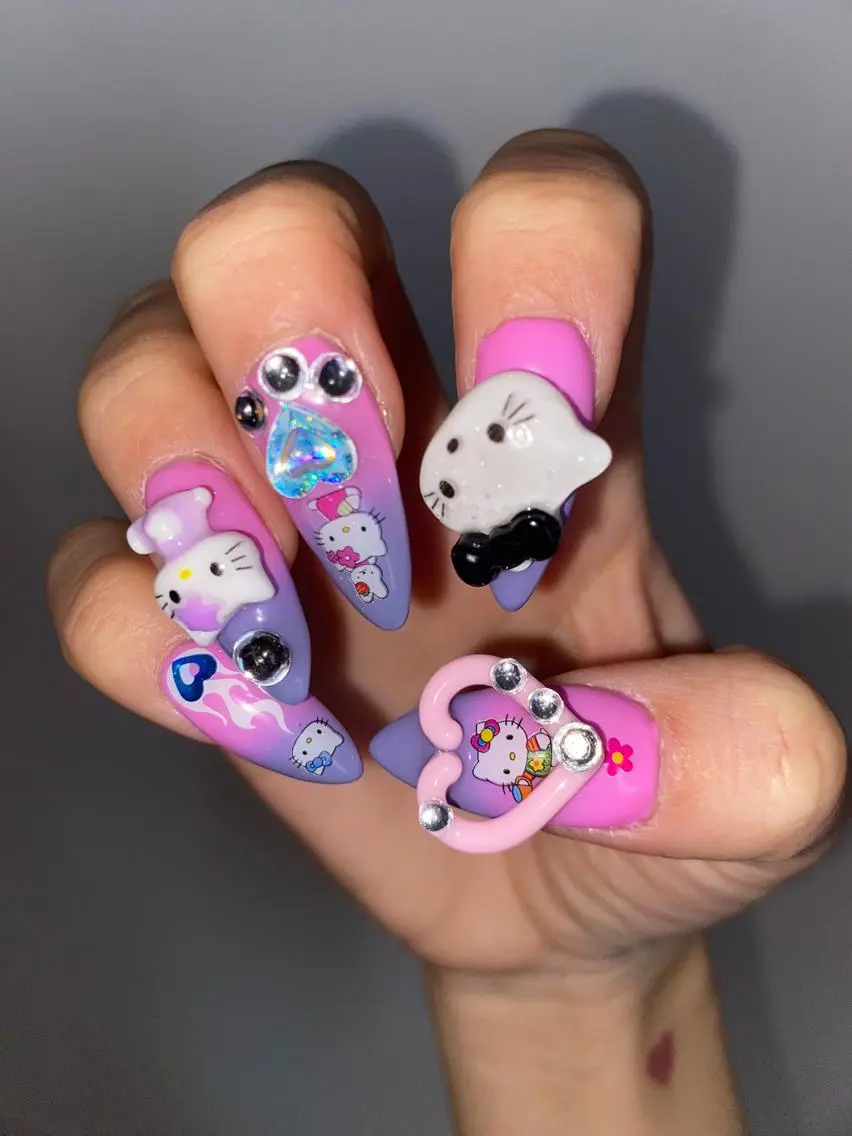 メンズ ネイル 個性派🌺推しネイル 💅💞hota🐇のネイルデザイン