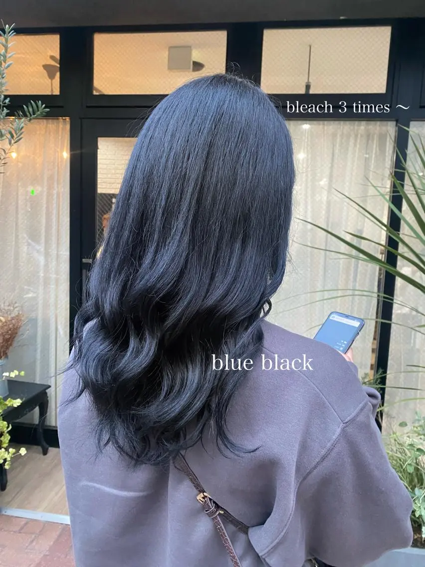 ロング カラー ヘアアレンジ あおい 🍒暖色カラーのヘアスタイル